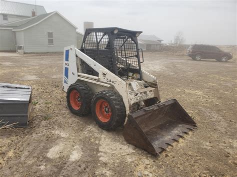 going price for a 743 bobcat skid steer|bobcat 743 for sale canada.